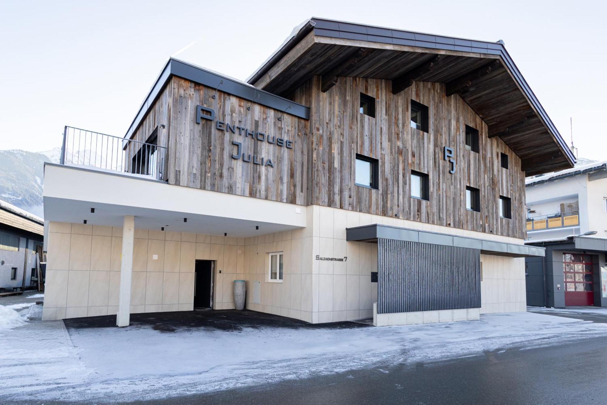 Penthouse Julia Naehe Badesee Mit Infrarotsauna -Zell Am See Kaprun Niedernsill Exterior foto